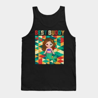 Best Buddy Mermaid Tank Top